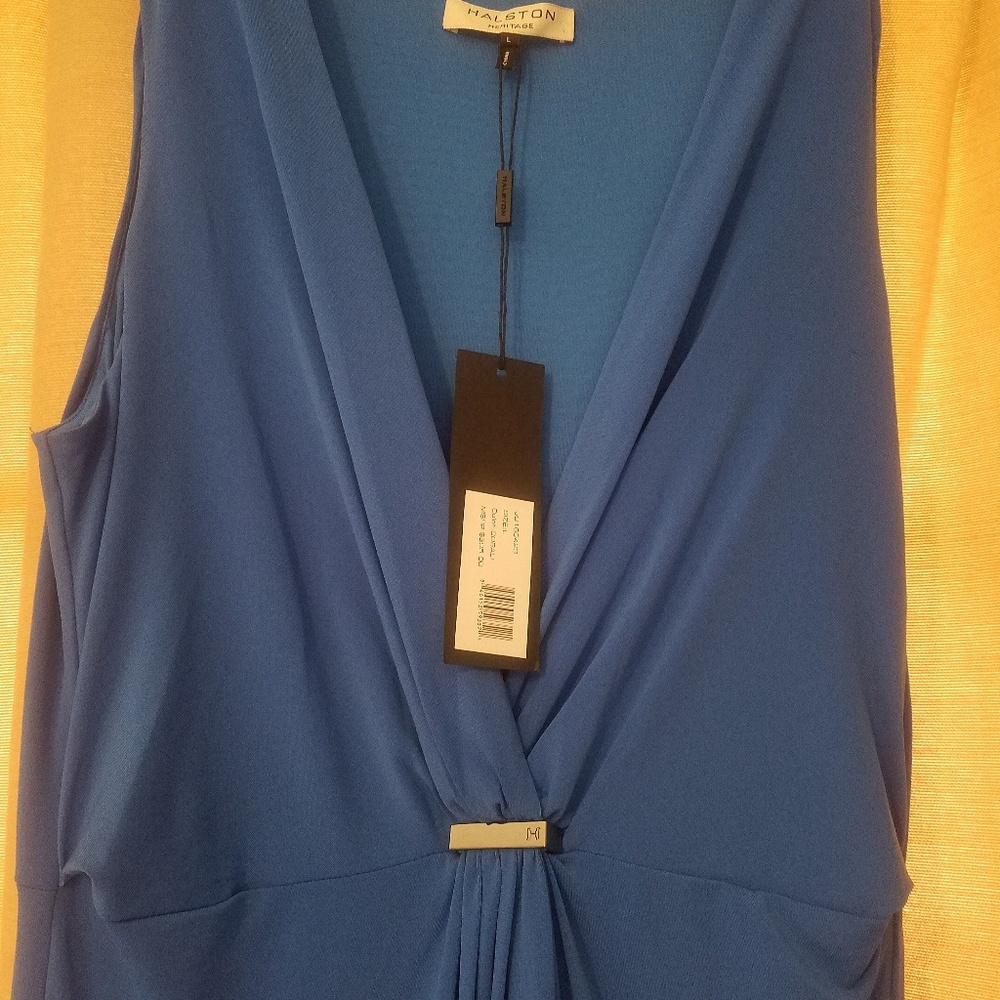 Halston heratige ladies full length dress. Maxi L